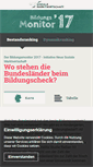 Mobile Screenshot of insm-bildungsmonitor.de